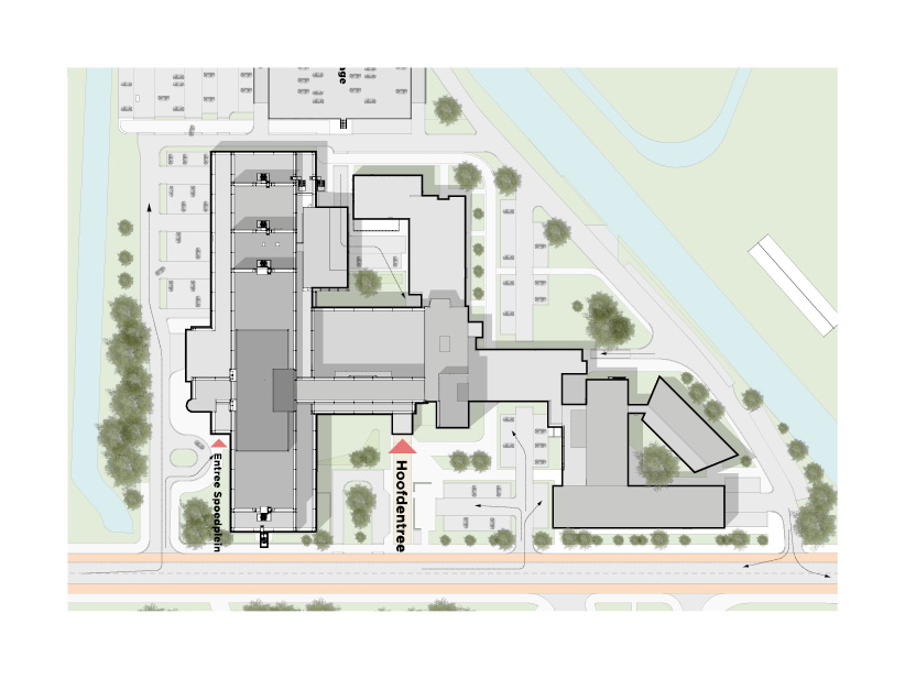 Renovatie ziekenhuis NWZ Leeuwenkamp Architecten